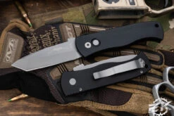 ProTech Emerson CQC7 Automatic Folding Knife 3.25" Chisel Tanto Blasted E7T01