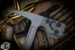 RMJ Tactical "Cuddles" Warhammer W/ Spike, Dirty Olive G10 13" Tungsten -Best Knifes Shop RMJ CUD DOTG 5 66023.1683743176