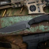 Toor Knives Raven Outlaw Ebony Fixed Blade Knife 5.5" Black Oxide -Best Knifes Shop Raven Outlaw 3 02052.1684340298