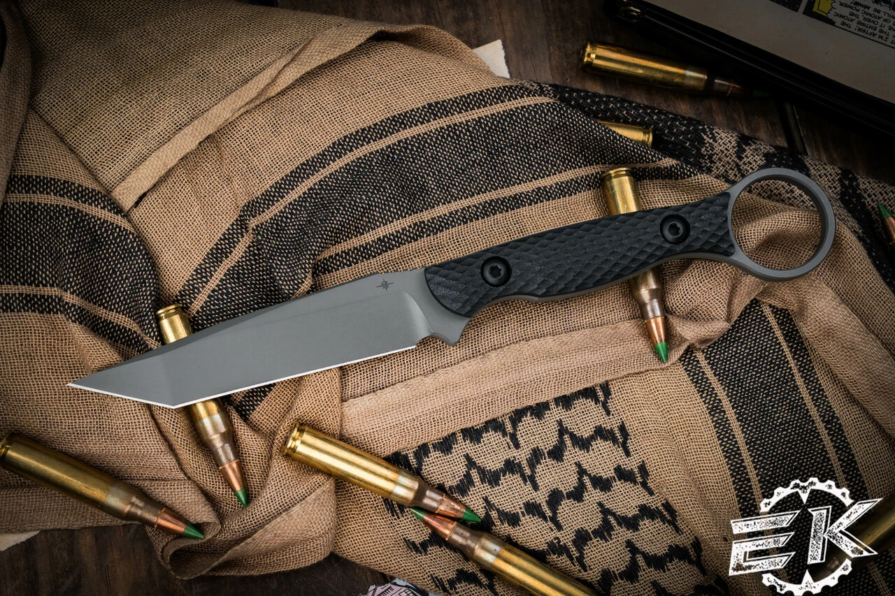 Toor Knives Serpent Fixed Blade Knife Black G10 3.75" Caiman Green Tanto 3 Toor Knives Serpent Fixed Blade Knife Black G10 3.75" Caiman Green Tanto