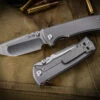 Chaves Knives Ultramar Redencion Street Titanium Framelock 3.25" Tanto -Best Knifes Shop ST RT SWTI BF 2 47289.1678372180