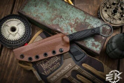 Toor Knives Serpent Outlaw Ebony Fixed Blade Knife 3.75" Tanto Black Oxide -Best Knifes Shop Serpant Outlaw 2 04697.1681151693