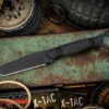Toor Knives Serpent Fixed Blade Knife Black G10 3.75" Tanto Shadow Black -Best Knifes Shop Serpant Shadow Black 850022587146 2 95018.1669954938