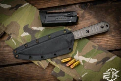 Bastinelli Knives "Silence Slim" Fixed Blade Knife Green Canvas Micarta 5" Dark Stonewash 9 Bastinelli Knives "Silence Slim" Fixed Blade Knife Green Canvas Micarta 5" Dark Stonewash -Best Knifes Shop Small Silence 4 73854.1676412660