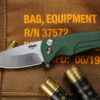 Medford Smooth Criminal Button Lock Flipper Knife Hunter Green 3" S45VN Tumbled -Best Knifes Shop Smooth Criminal S45VN Tum Std Green Green Bronze Bronze 64507.1666112637