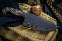 Stroup Knives TU1 Fixed Blade Knife Camo G10 4.5" 1095 Carved Clip Point TU1-CAMO-G10 -Best Knifes Shop TU1 CAMO G10 Closed 40701.1665612261