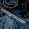 Tactile Knife Co. "Rockwall" Thumbstud Folding Knife Titanium 2.84" MagnaCut 2 Tactile Knife Co. "Rockwall" Thumbstud Folding Knife Titanium 2.84" MagnaCut -Best Knifes Shop Tactile Rockwall 1 Main 40030.1659648306