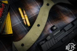 Toor Knives "F13 Tommy" Tomahawk Ranger Green G10 5.5" D2 Black Axe/Spike -Best Knifes Shop Tomahawk F13 Ranger Green 4 86543.1669244501