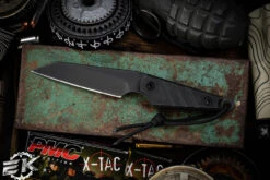 Medford UDT-1 Fixed Blade Knife Black G10 3.5" S35VN Wharncliffe PVD