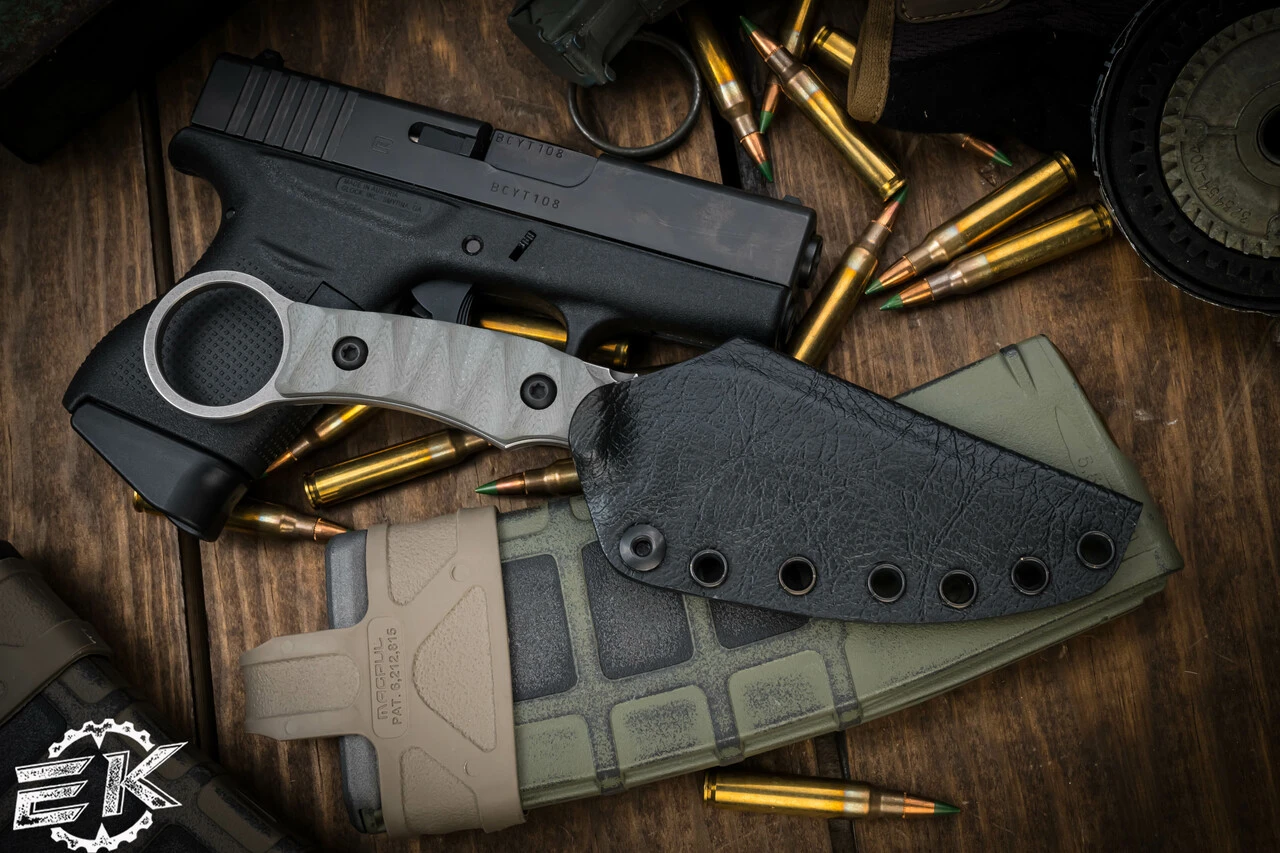 Toor Knives Vandal Stealth Fixed Blade Knife Gray G10 4.1" Drop Point Stonewash 6 Toor Knives Vandal Stealth Fixed Blade Knife Gray G10 4.1" Drop Point Stonewash - Image 4