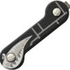 KEYBAR "Bomber" Black Aluminum Pocket Key Organizer