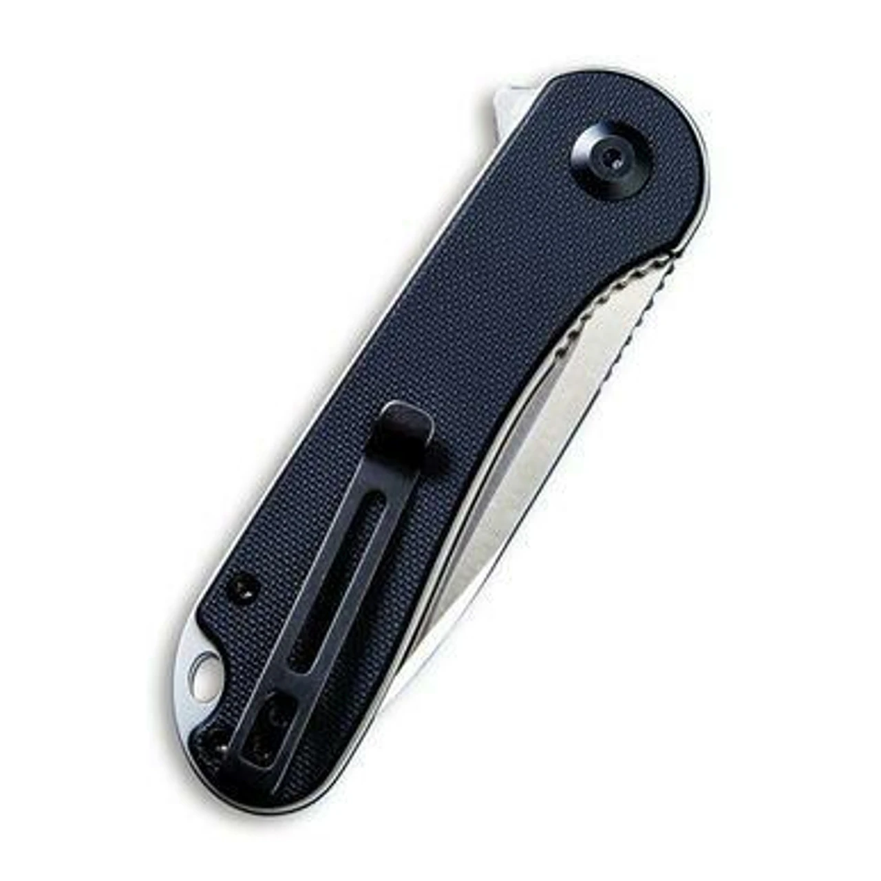 CIVIVI Elementum Flipper Knife Black G10 Handle (2.96'' Satin D2) C907A 8 CIVIVI Elementum Flipper Knife Black G10 Handle (2.96'' Satin D2) C907A - Image 6