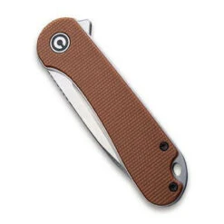 CIVIVI Elementum Flipper Knife Brown Micarta Handle (3'' Satin D2) C907M -Best Knifes Shop c907m 4 800x 95712.1615546130.386.513 64501.1644851439.386.513 12978.1645799513