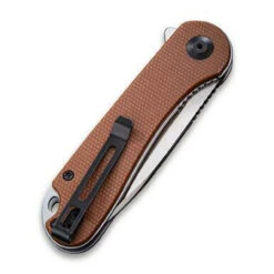 CIVIVI Elementum Flipper Knife Brown Micarta Handle (3'' Satin D2) C907M -Best Knifes Shop c907m 5 800x 97262.1615546130.386.513 32812.1644851439.386.513 29262.1645799514