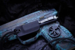 Linos Kydex Neck Sheath Microtech UTX-70 (Contour) W/Neck Cord