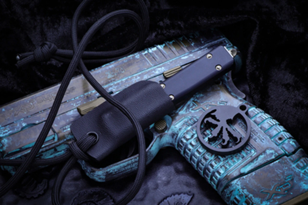 Linos Kydex Neck Sheath Microtech UTX-70 (Contour) W/Neck Cord 4 Linos Kydex Neck Sheath Microtech UTX-70 (Contour) W/Neck Cord - Image 2