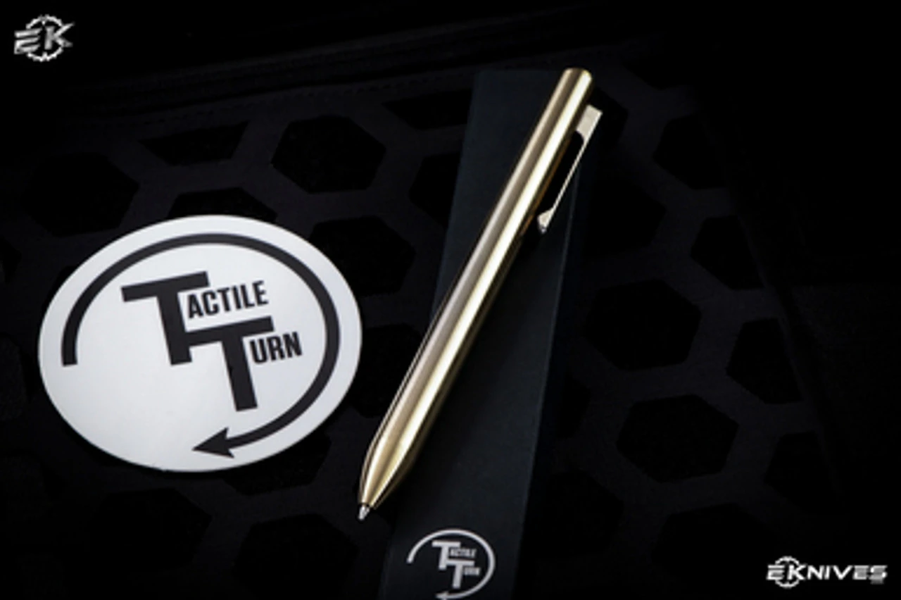 Tactile Turn Side Click Pen Bronze 5.8" Ti Clip 3 Tactile Turn Side Click Pen Bronze 5.8" Ti Clip