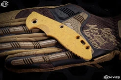 Rick Hinderer Knives XM-18 3.5" Natural Micarta Scale