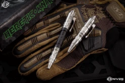 Heretic Knives "Thoth" Titanium/Black Aluminum Tactical Modular Bolt Action Pen