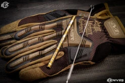 TiConnector Titanium Short Drinking Straw 5" Bronze Camo Anodized